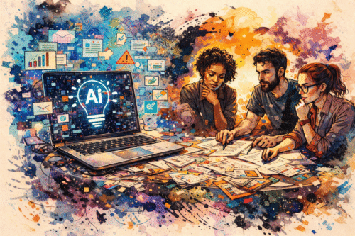Illustrative KI-generiertes Bild zu AI Agents